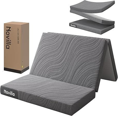 三つ折りマットレス シングル 厚さ10cm 高反発 硬め200N+硬め140N