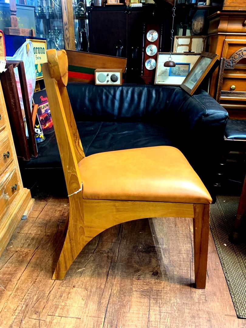 無垢材チェアー　定価¥80000