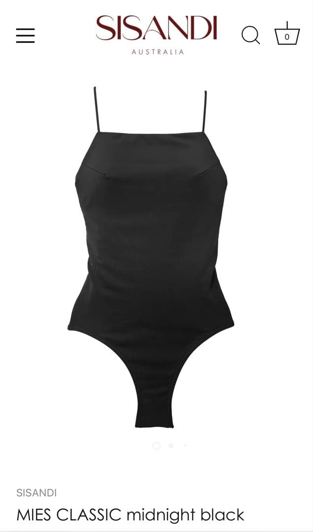 SISANDI MIES CLASSIC ミッドナイトブラック