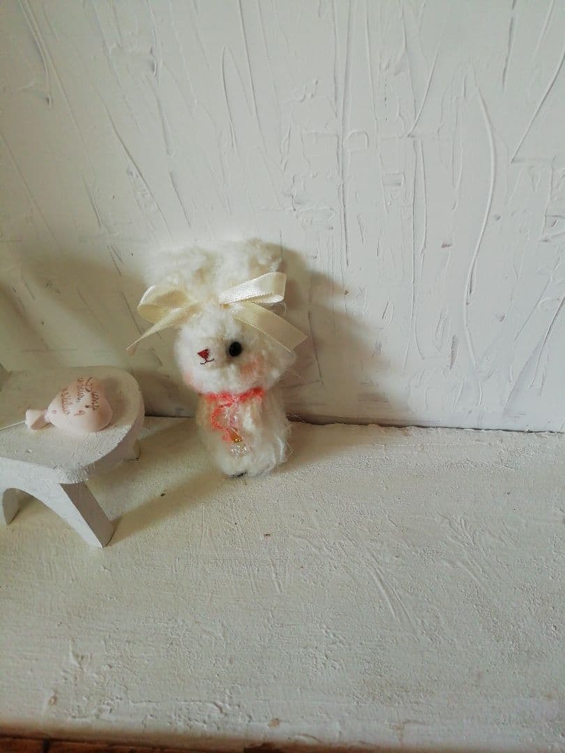 しろふわ♡うさぎさん＋ハートの風船