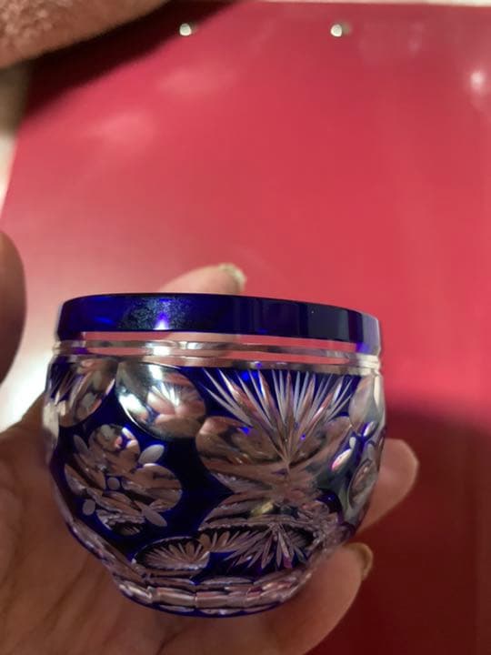 江戸きりこのぐい飲み　ペア　新品　未使用