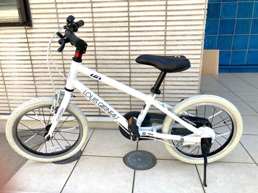 ことり様　LOUIS GARNEAU 子供用自転車 ホワイト　16インチ