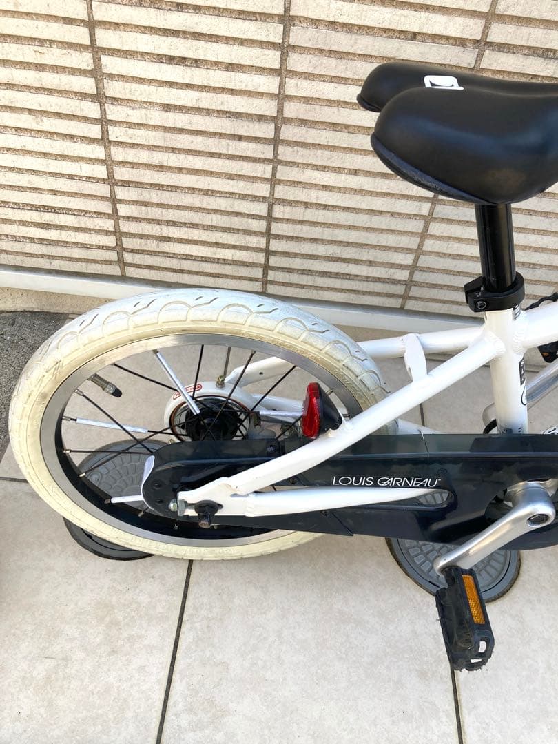 ことり様　LOUIS GARNEAU 子供用自転車 ホワイト　16インチ