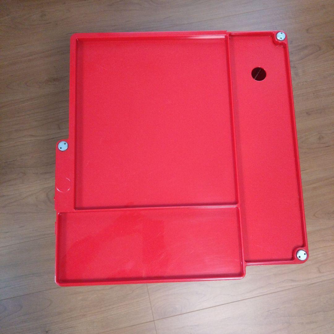 ボビーワゴン 2段3トレイ／レッド