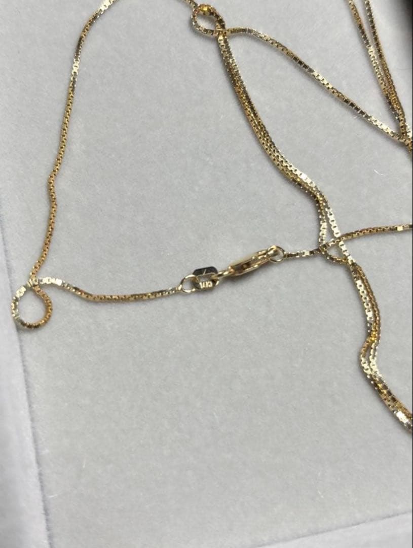 supreme 14k ベネチアンチェーン