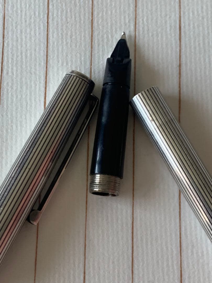 極めて希少 Rambold 925 シルバー 万年筆 14K WG