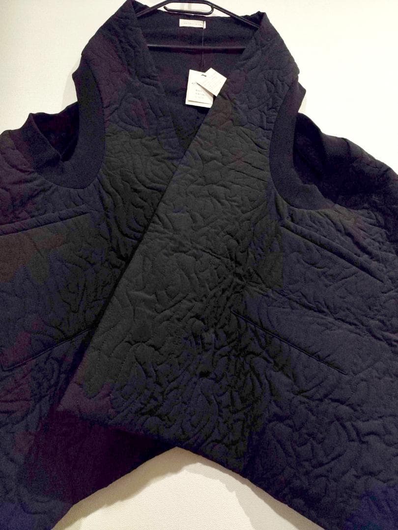 ーSALEー●新品●【antiqua】ピーチスキンキルティングロング丈ベスト