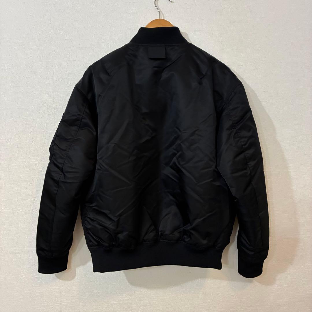 美品✨UNIQLO＋J ダウンMA1ジャケット　Mサイズ ブラック