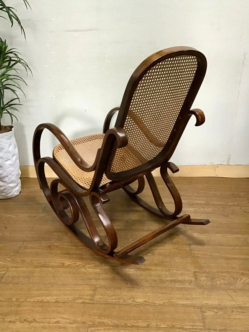 管97☆ポーランド製☆ベントウッド☆ロッキングチェアー☆曲木