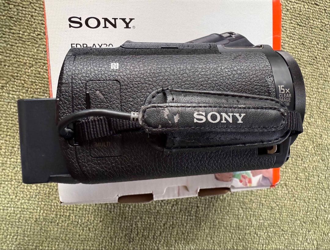 SONY FDR-AX30 4Kビデオカメラ本体及びオプション(値引済)