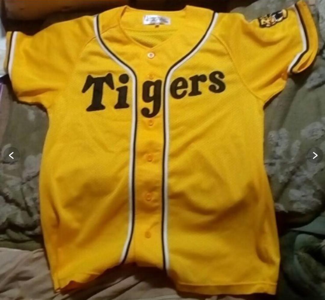 元阪神　杉山直久直筆サイン入り阪神ファンクラブレプリカユニフォーム