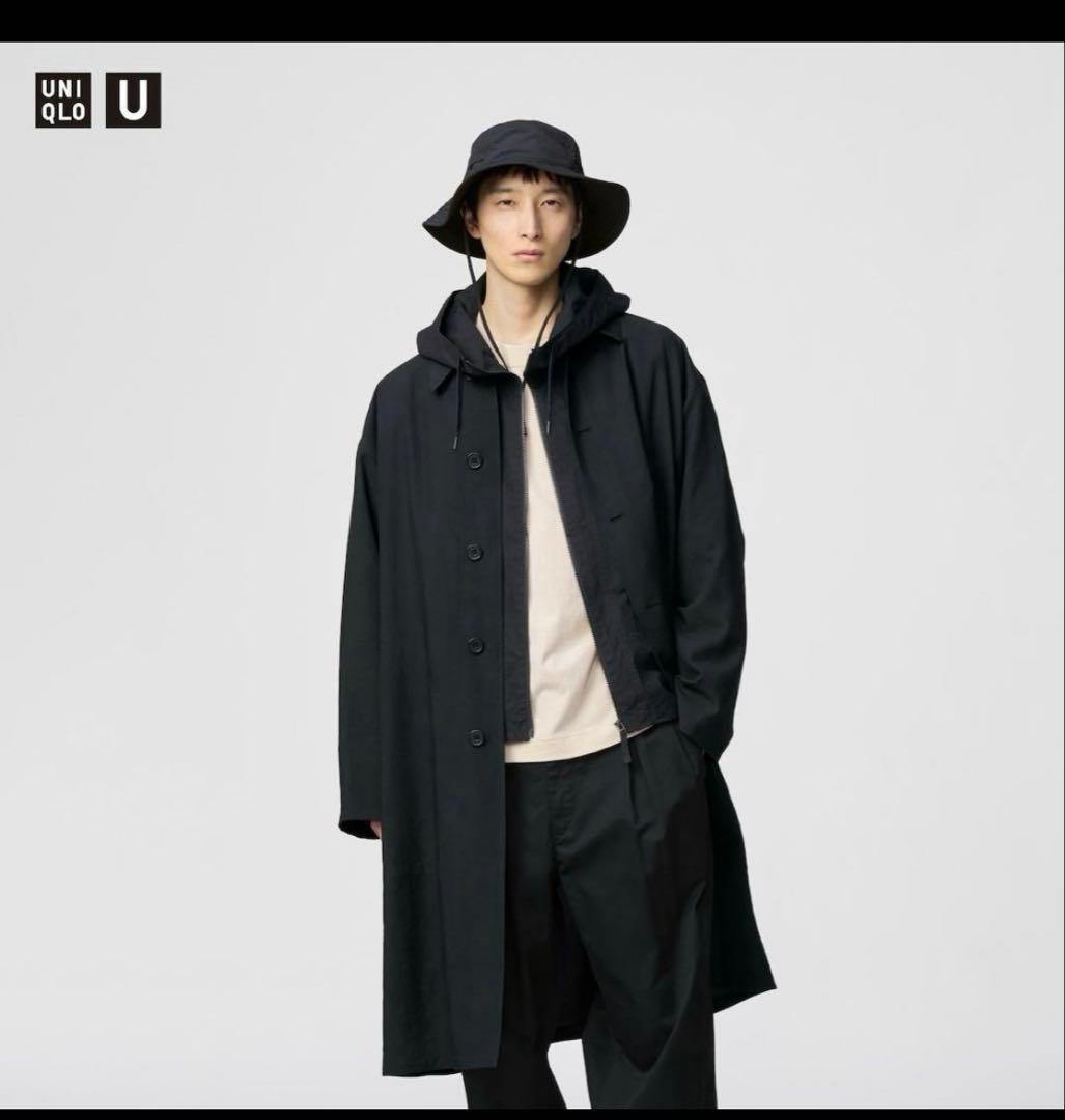 Uniqlou オーバーサイズステンカラーコート 25ss L