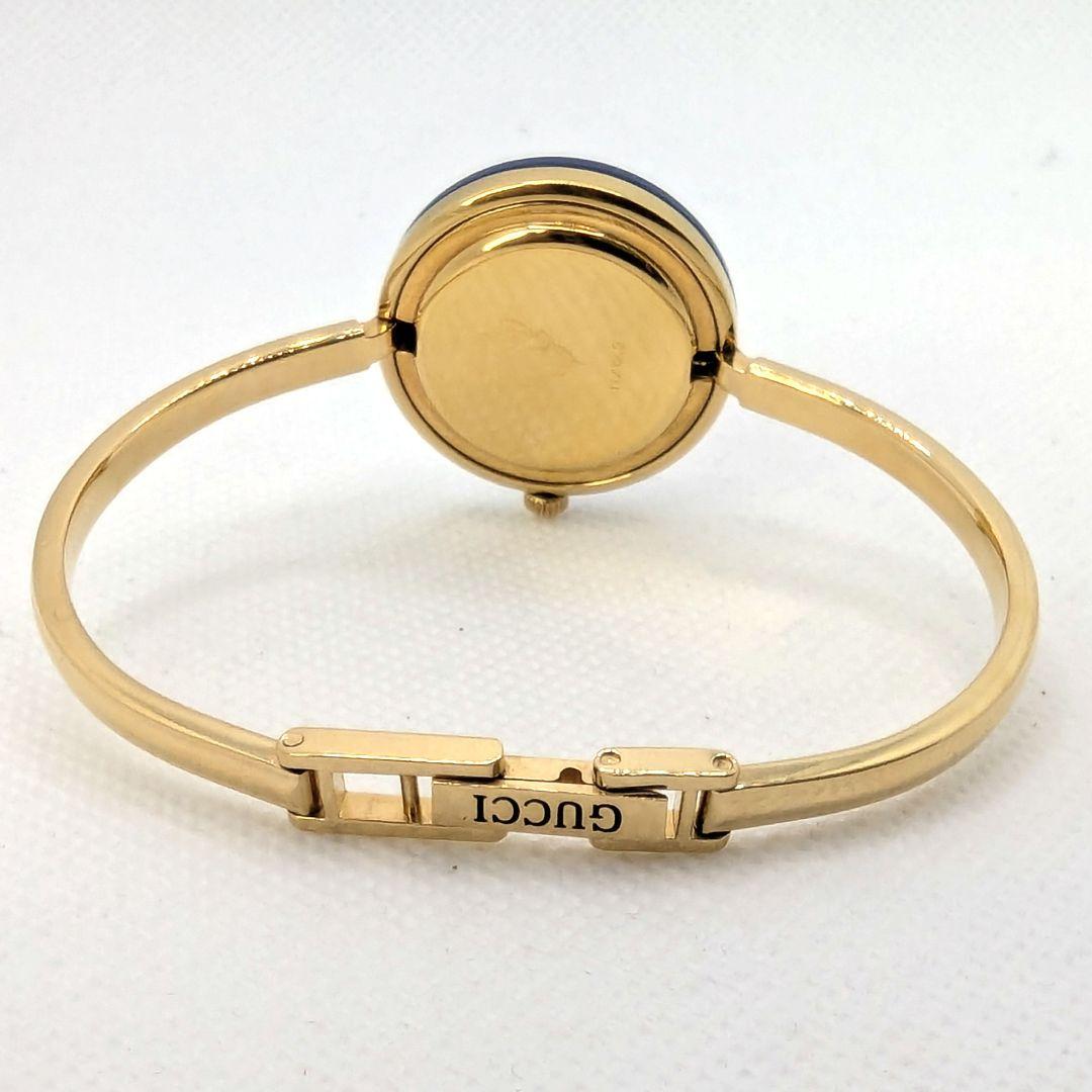 【新品電池交換】GUCCI グッチ チェンジベゼルウォッチ ゴールド ベゼル付