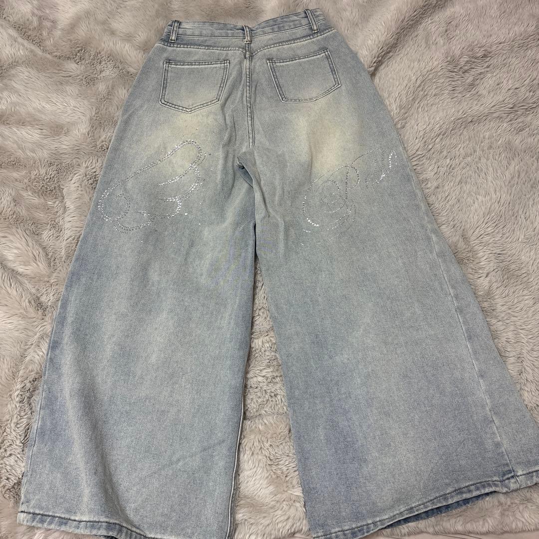PELLICULE ペリキュール stone-ag denim デニム