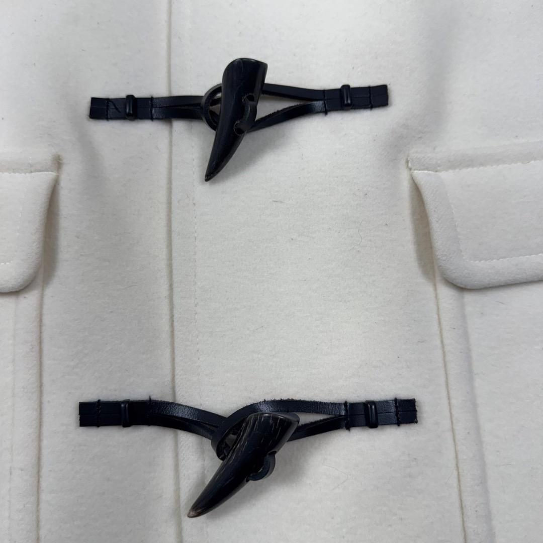 美品✨マカフィー トゥモローランド ロングダッフルコート アイボリー 36 S