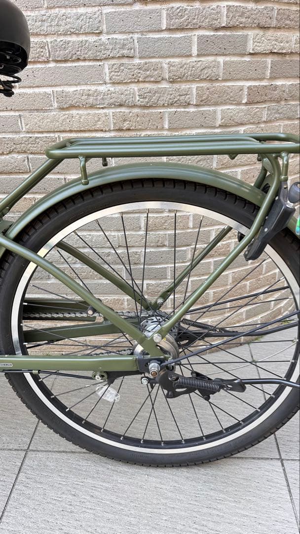 電動アシスト自転車 エナシスミー ENERSYS Me マットオリーブ