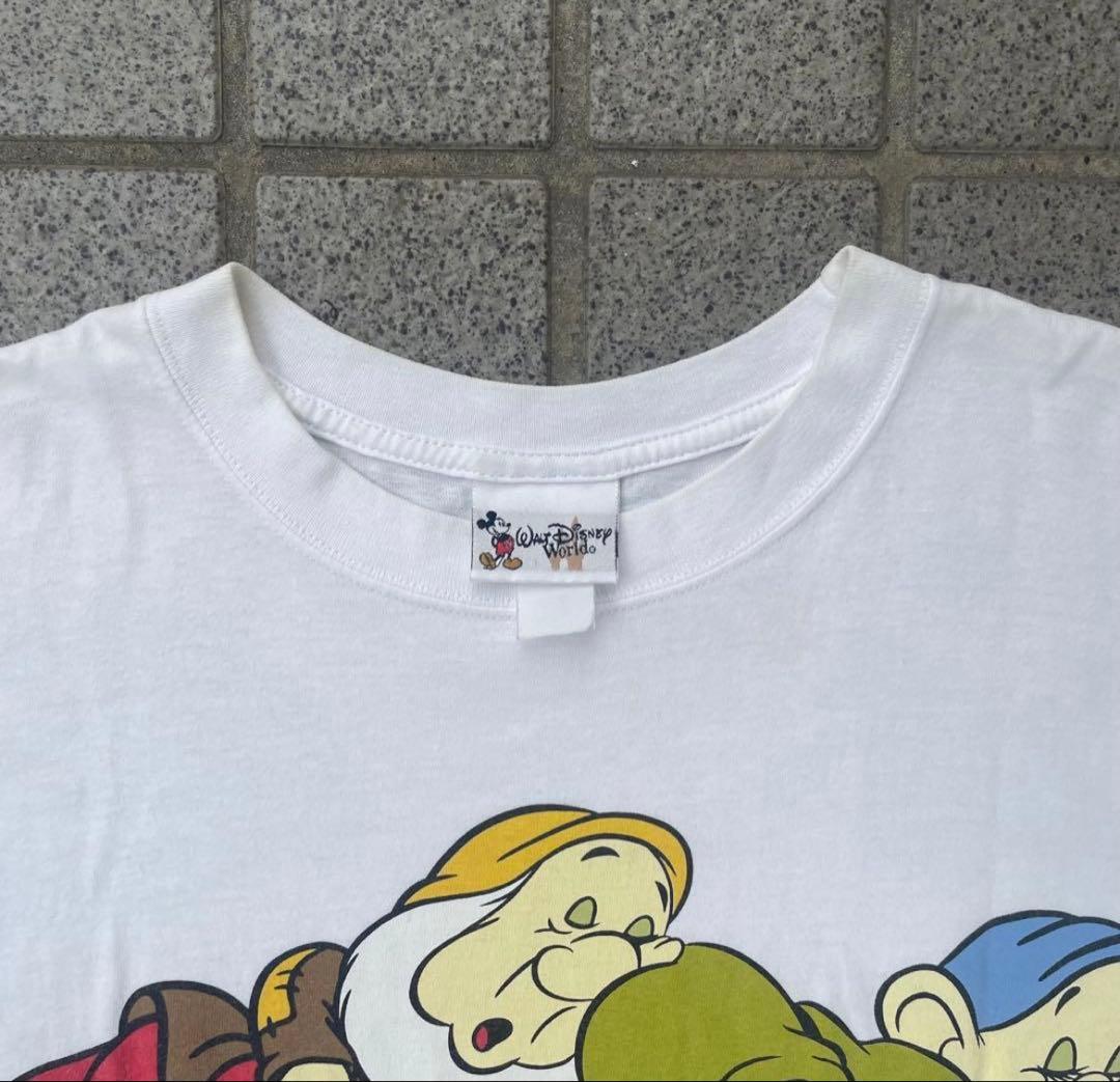 【最安値】90s Disney７人の小人 Tシャツ ポーカーズ つかさ