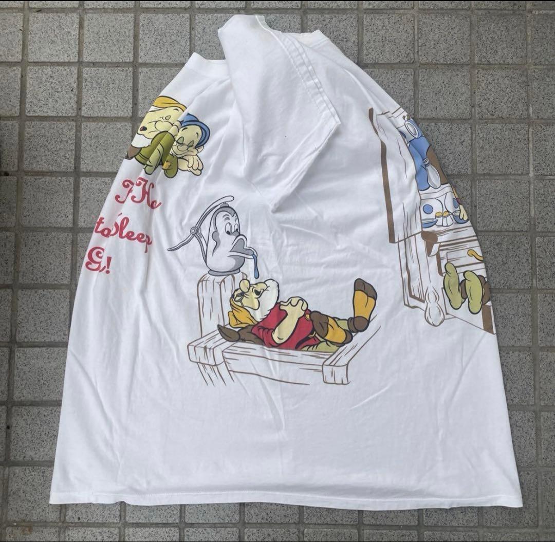 【最安値】90s Disney７人の小人 Tシャツ ポーカーズ つかさ