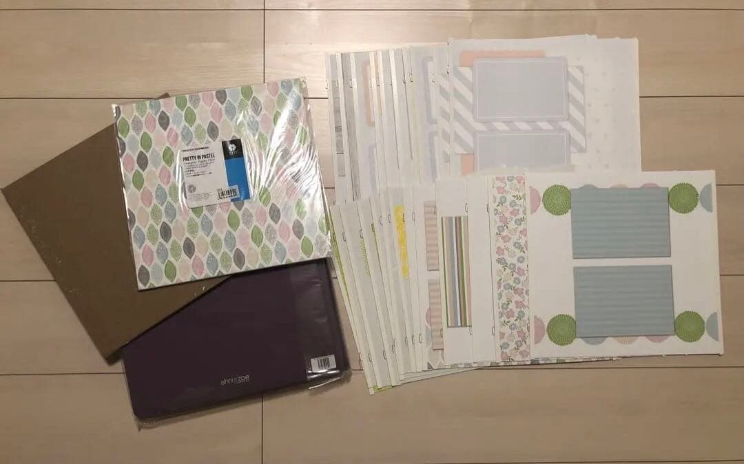 クリエイティブメモリーズ　 アルバム　F2F台紙　台紙カバー　ペーパー セット