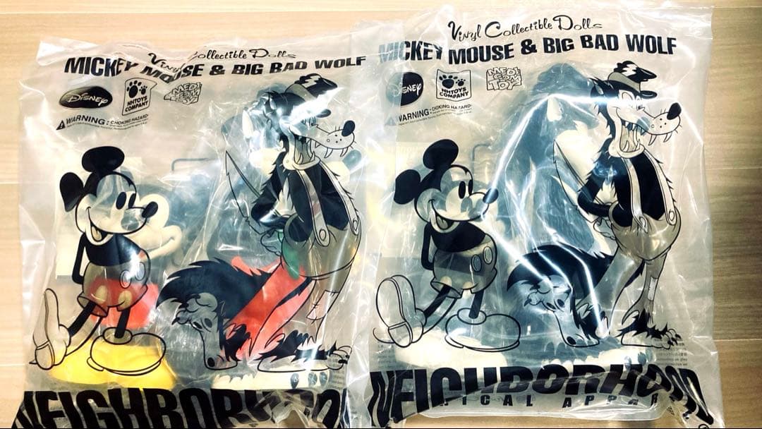 NEIGHBORHOOD×Disney×メディコムトイ フィギュア限定セット