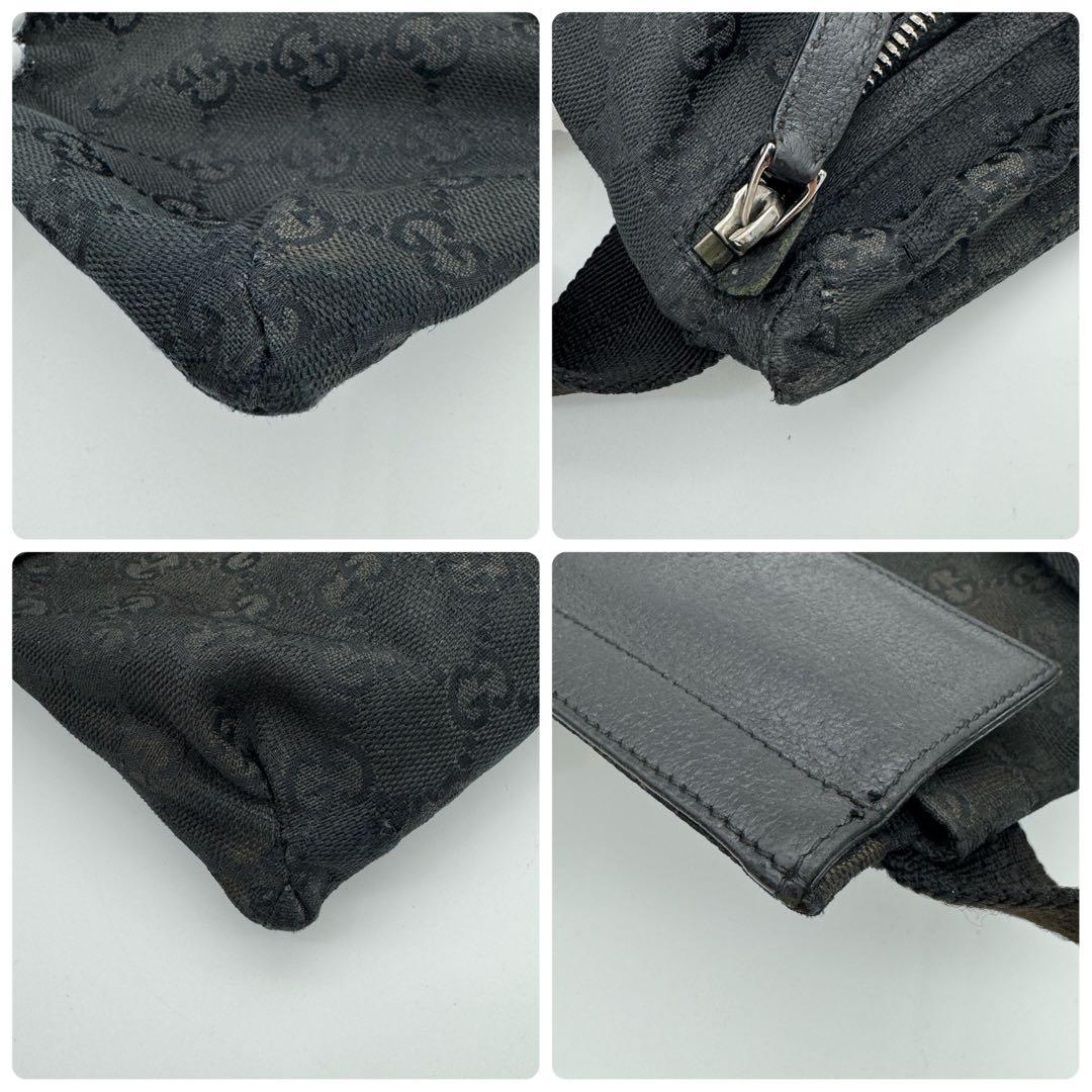 【月末セール】GUCCI グッチ ウエストバッグ ボディバッグ GG キャンバス