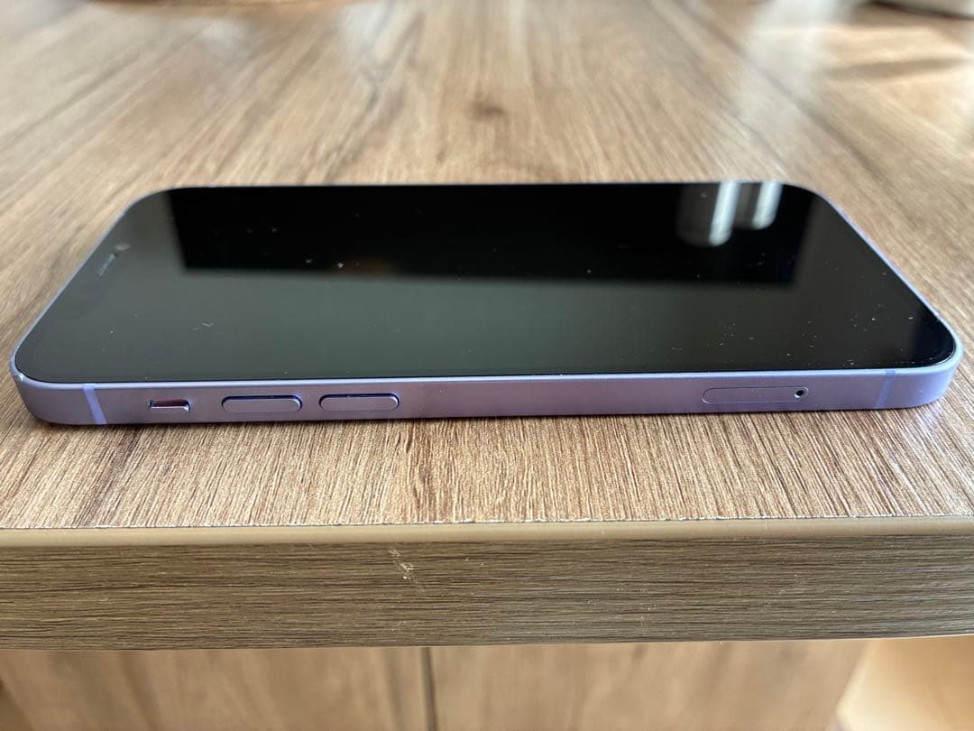 iPhone12 64GB パープル SIMフリー バッテリー79% 美品