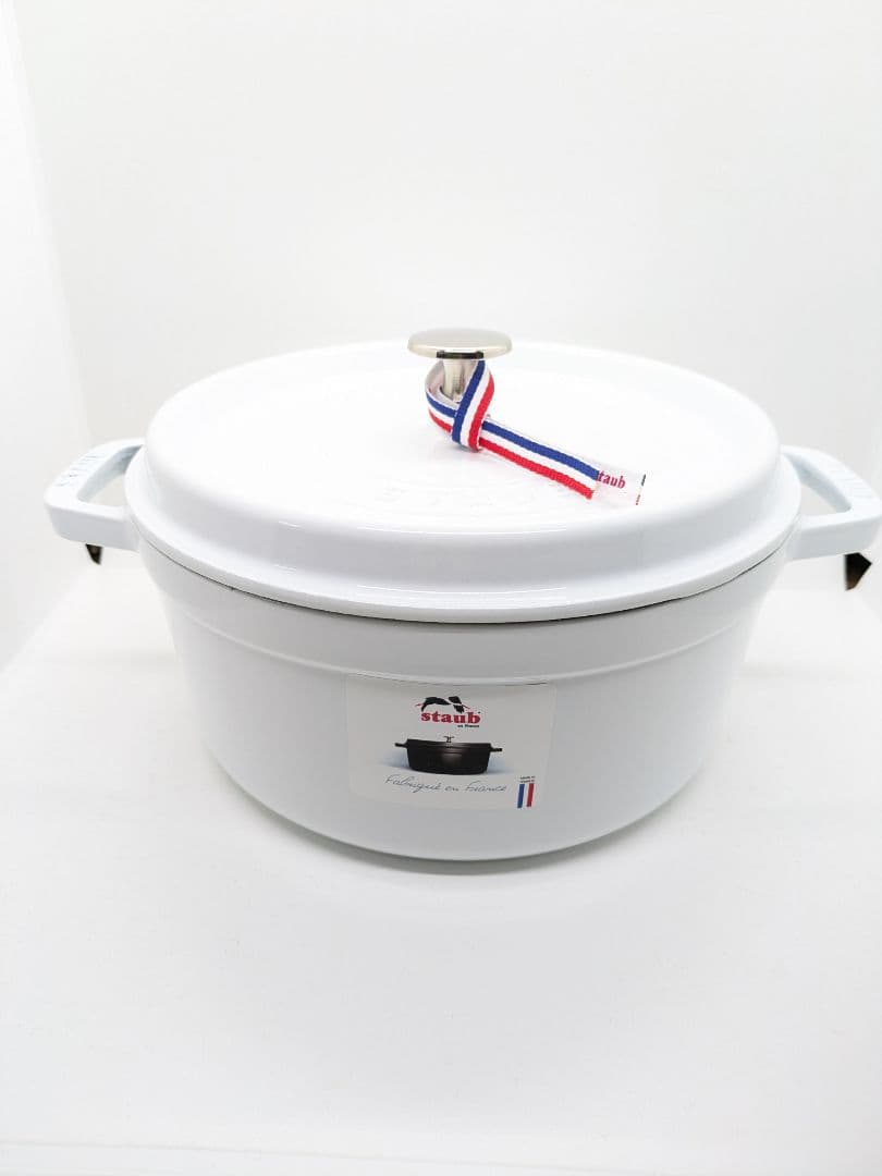 ストウブ ラウンド 24cmホワイト
