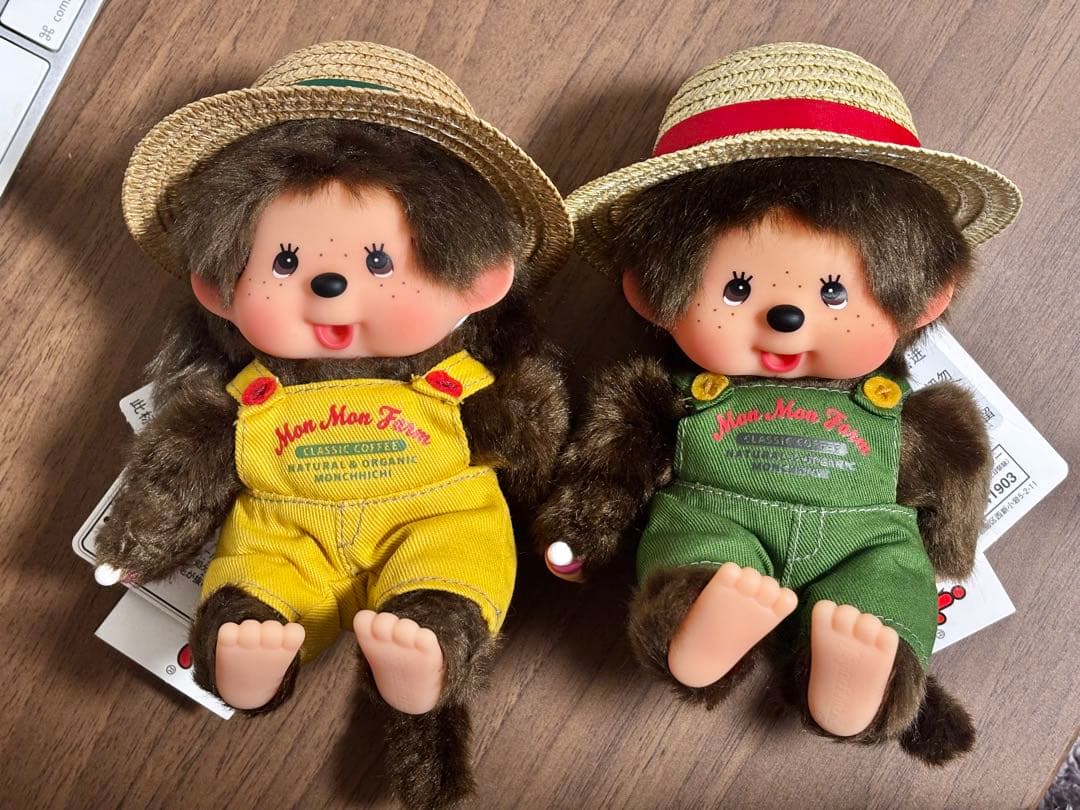 (がんちゃん☆彡)希少　モンチッチ コーヒー農場 女の子新品タグ付き　Sサイズ