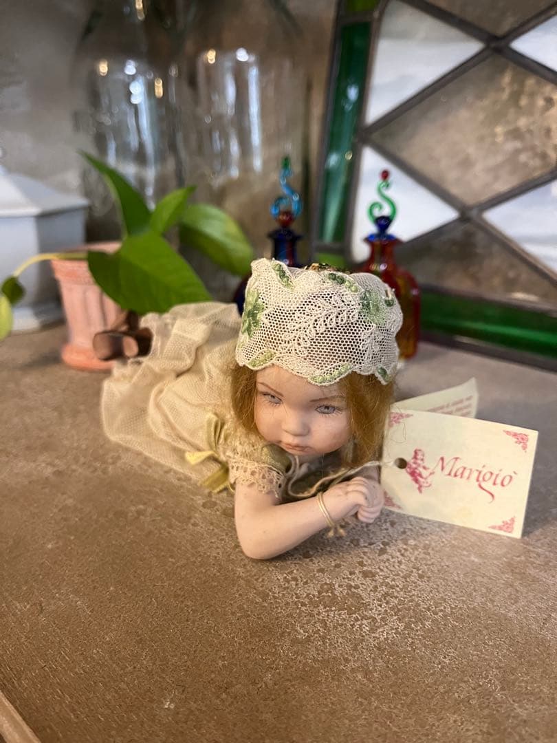 ITALY ビスクドールMarigio ヴィンテージ