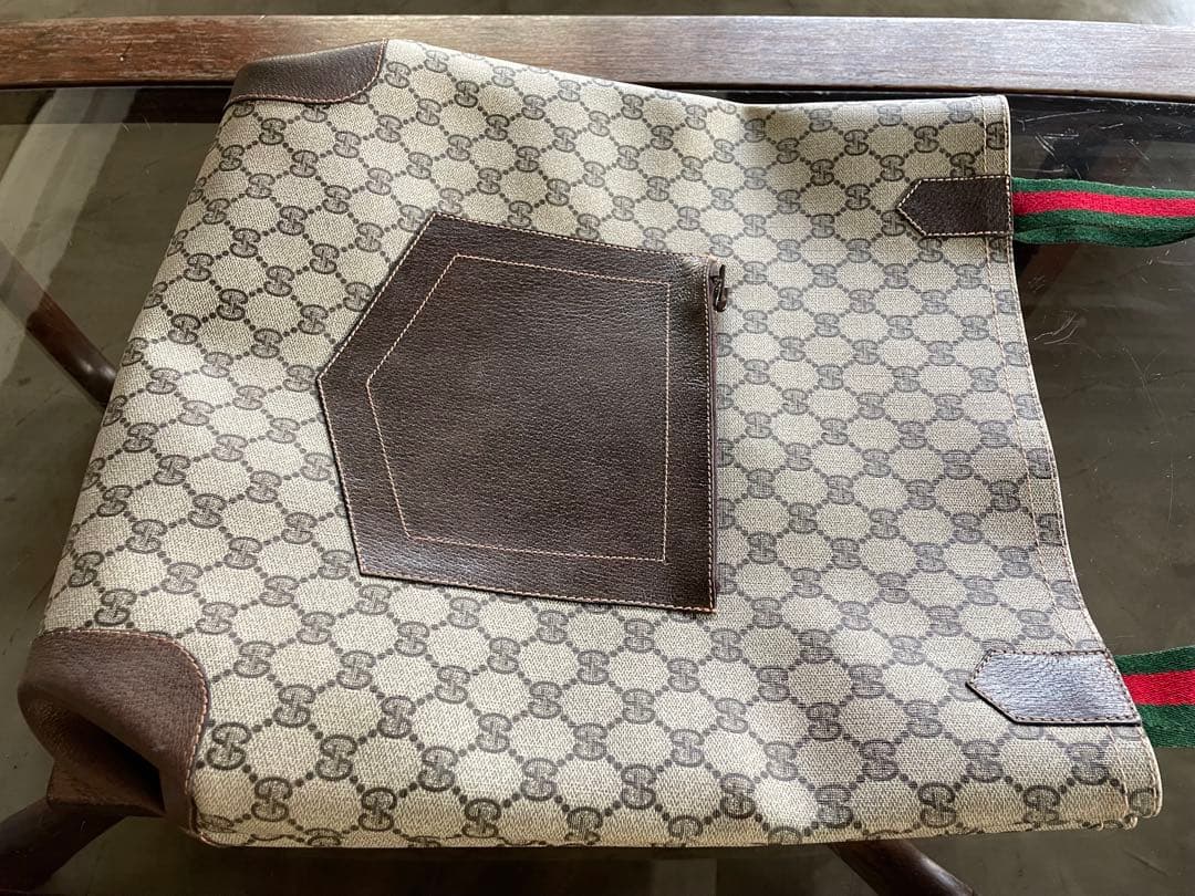 1980s oldgucci オールドグッチ　シェリーライン　トートバック