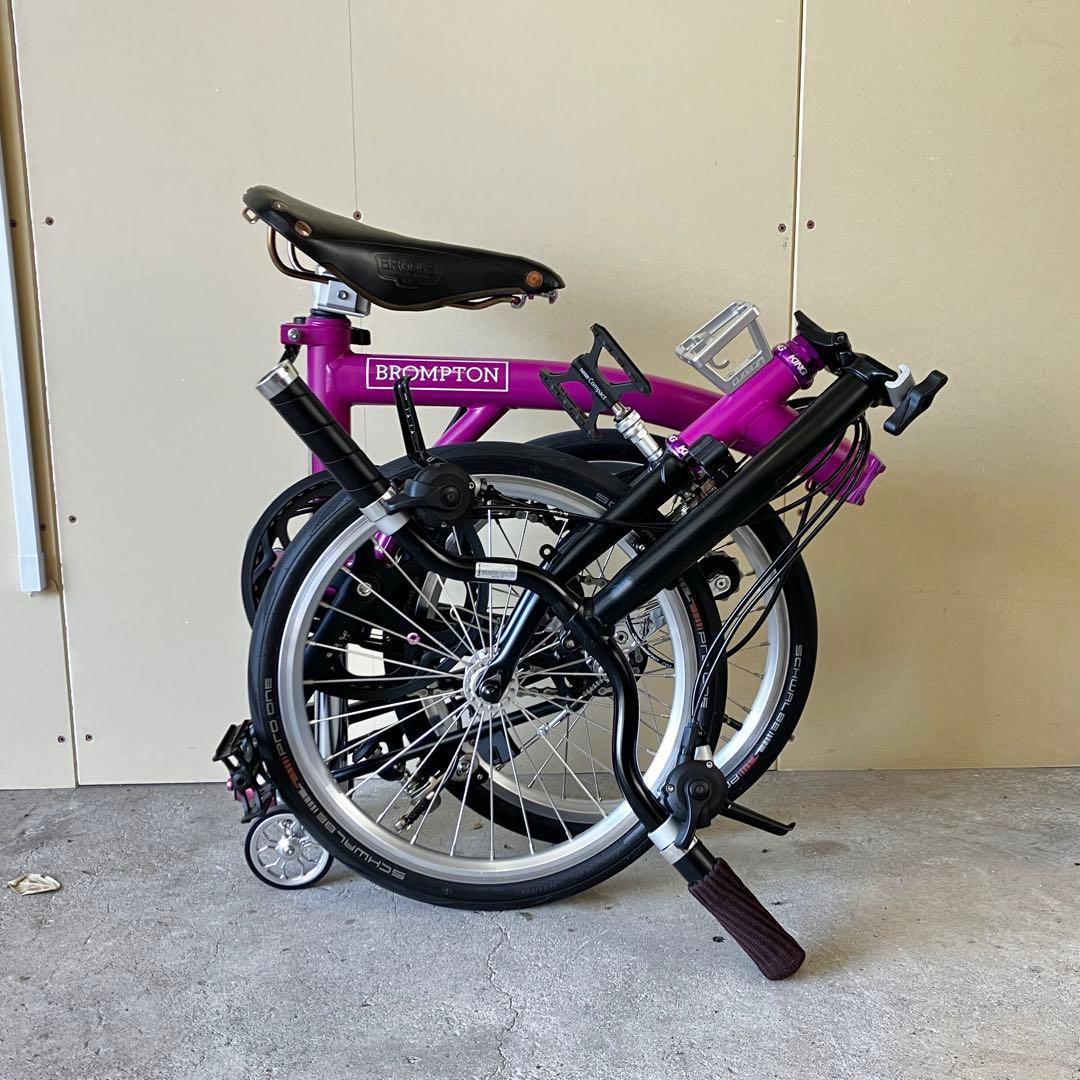 ブロンプトン　M6L フェンダーレスカスタム　付属品多数