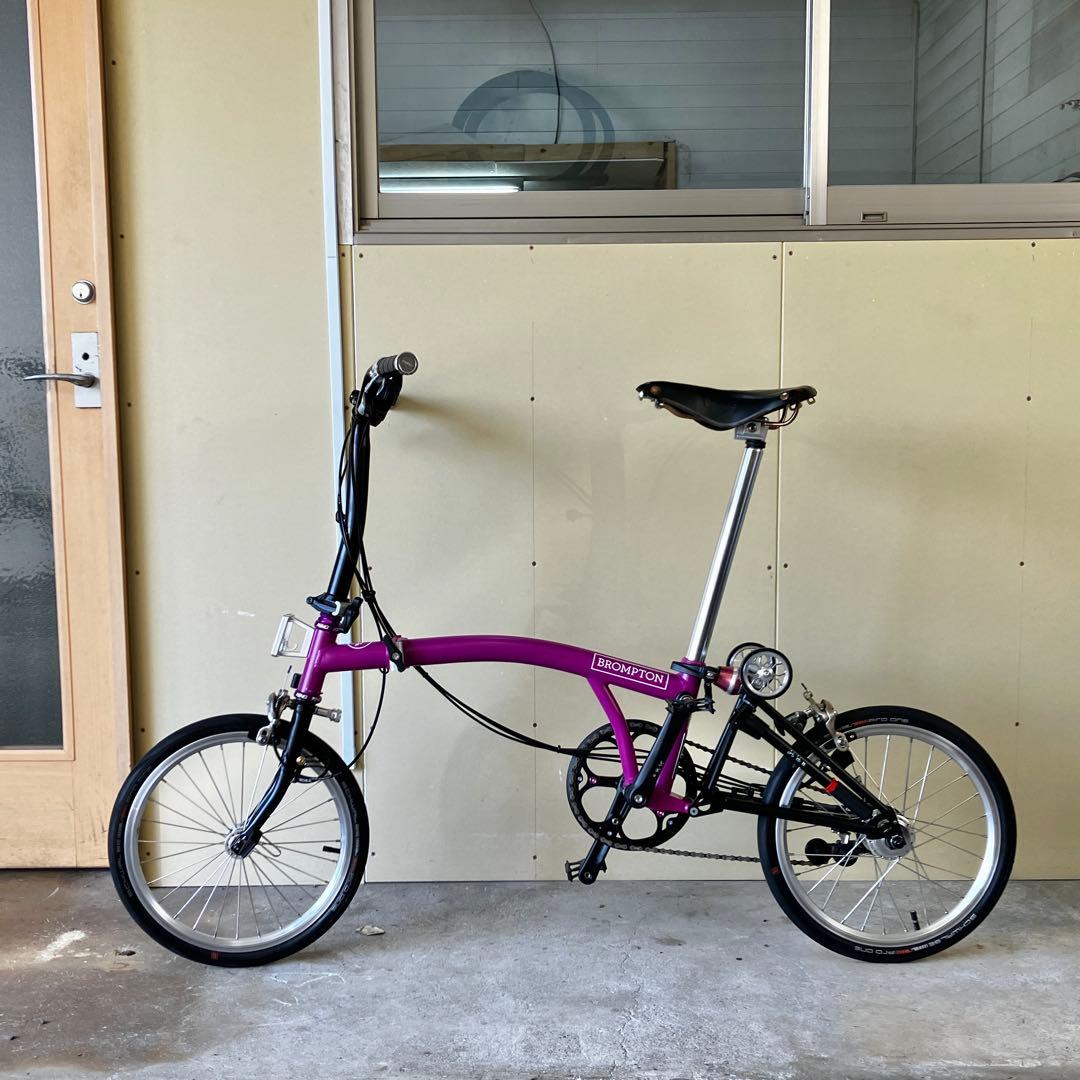 ブロンプトン　M6L フェンダーレスカスタム　付属品多数