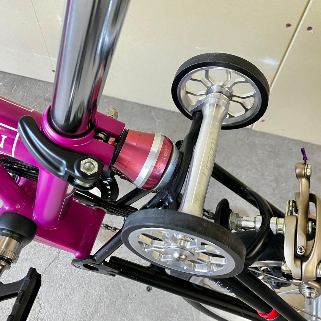 ブロンプトン　M6L フェンダーレスカスタム　付属品多数