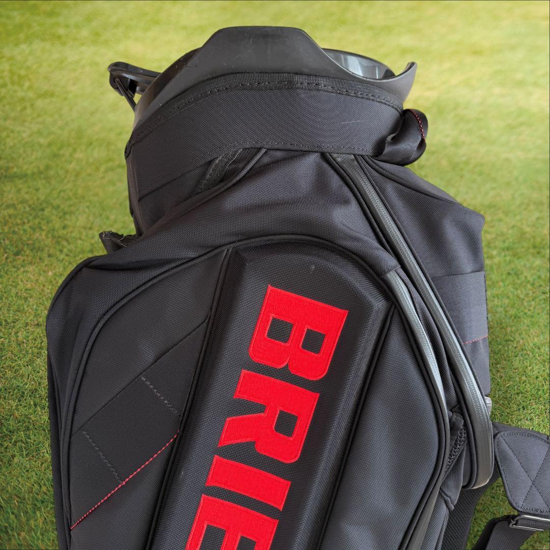 ツアーADコラボ　ブリーフィング CR-10 キャディ バッグ 黒　限定完売品