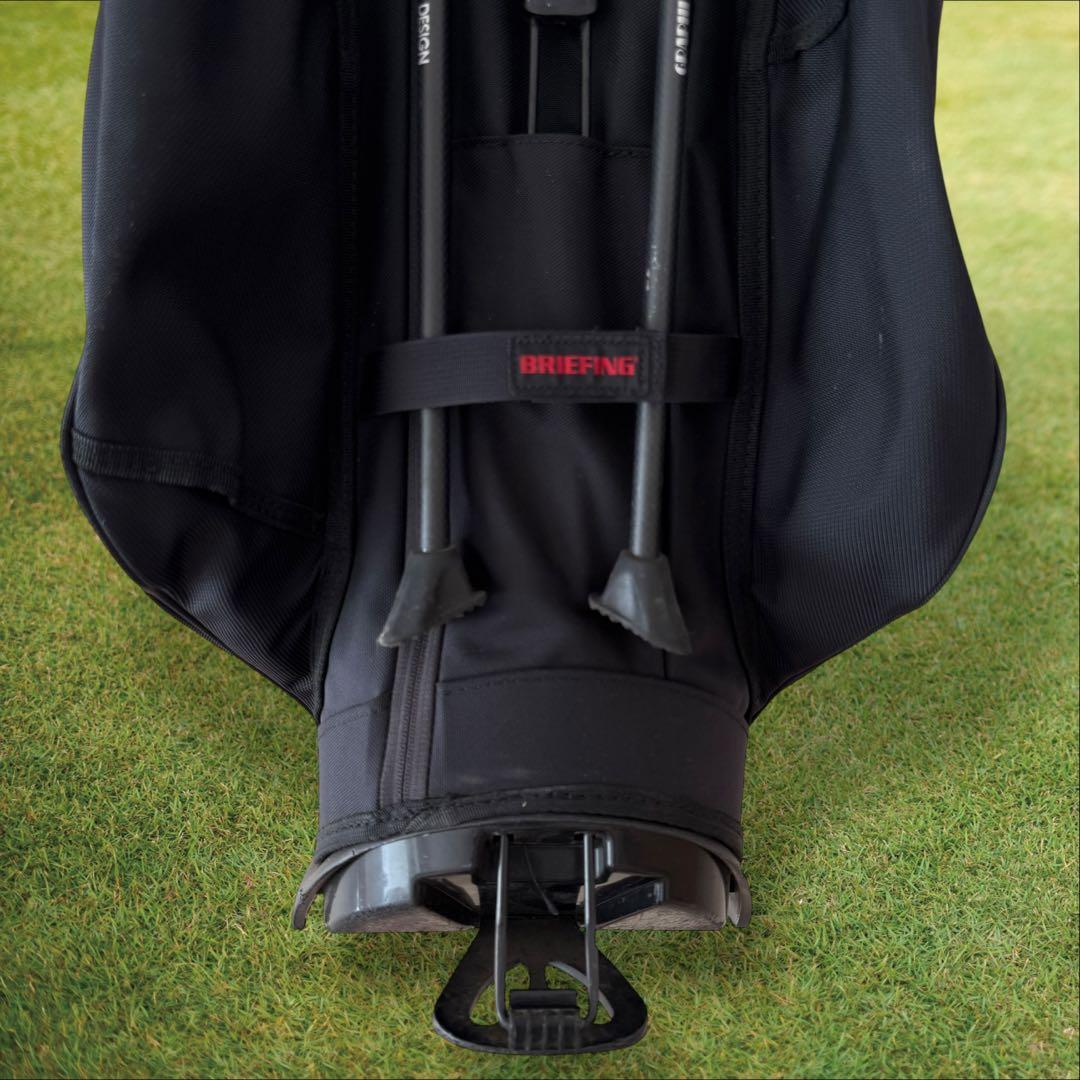 ツアーADコラボ　ブリーフィング CR-10 キャディ バッグ 黒　限定完売品