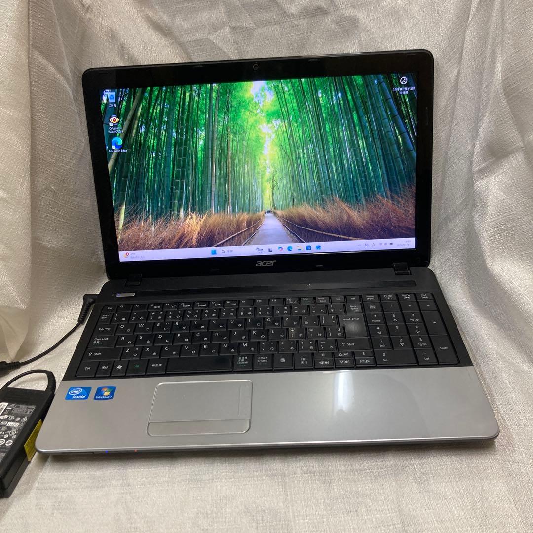 acer ノートパソコン　win11 SSD128GB.office2021