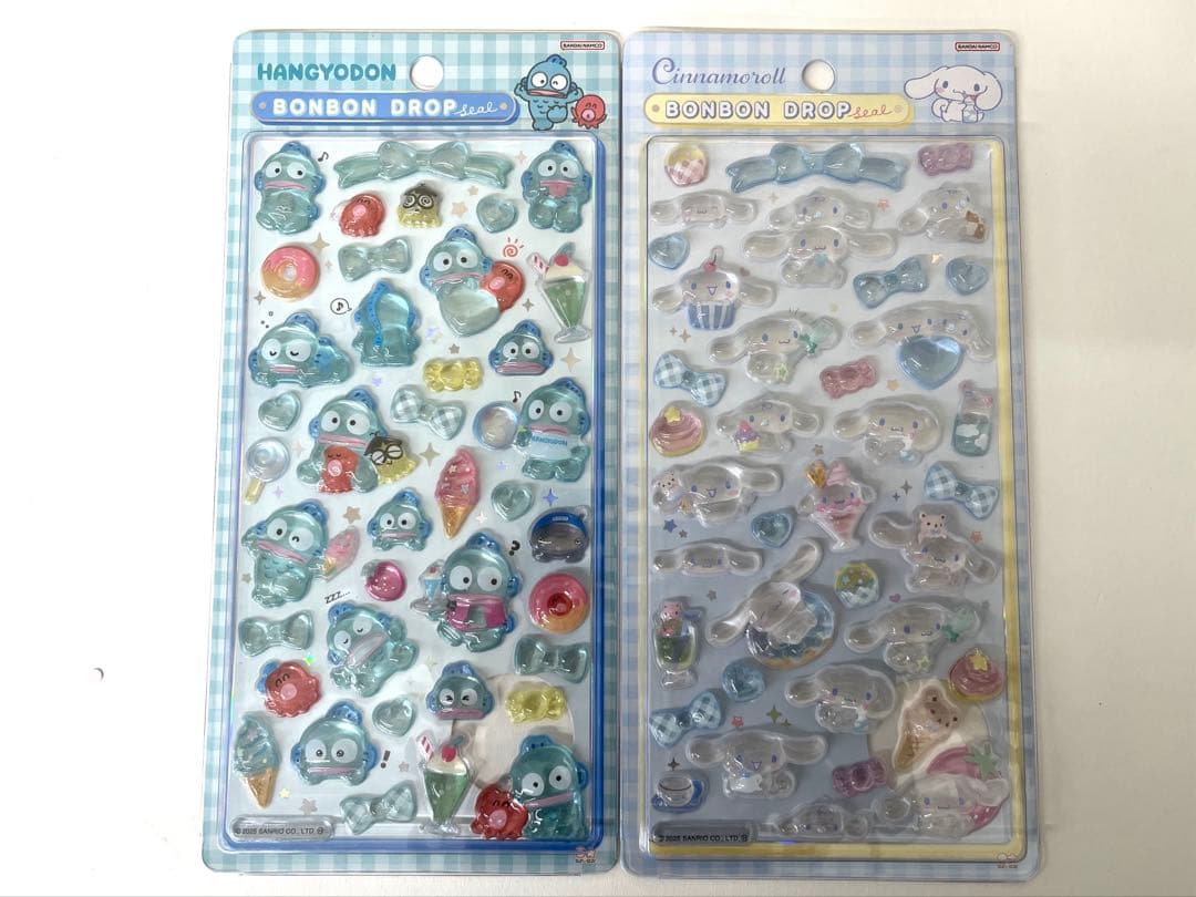 【正規品】サンリオ　ボンボンドロップシール　8種コンプリート