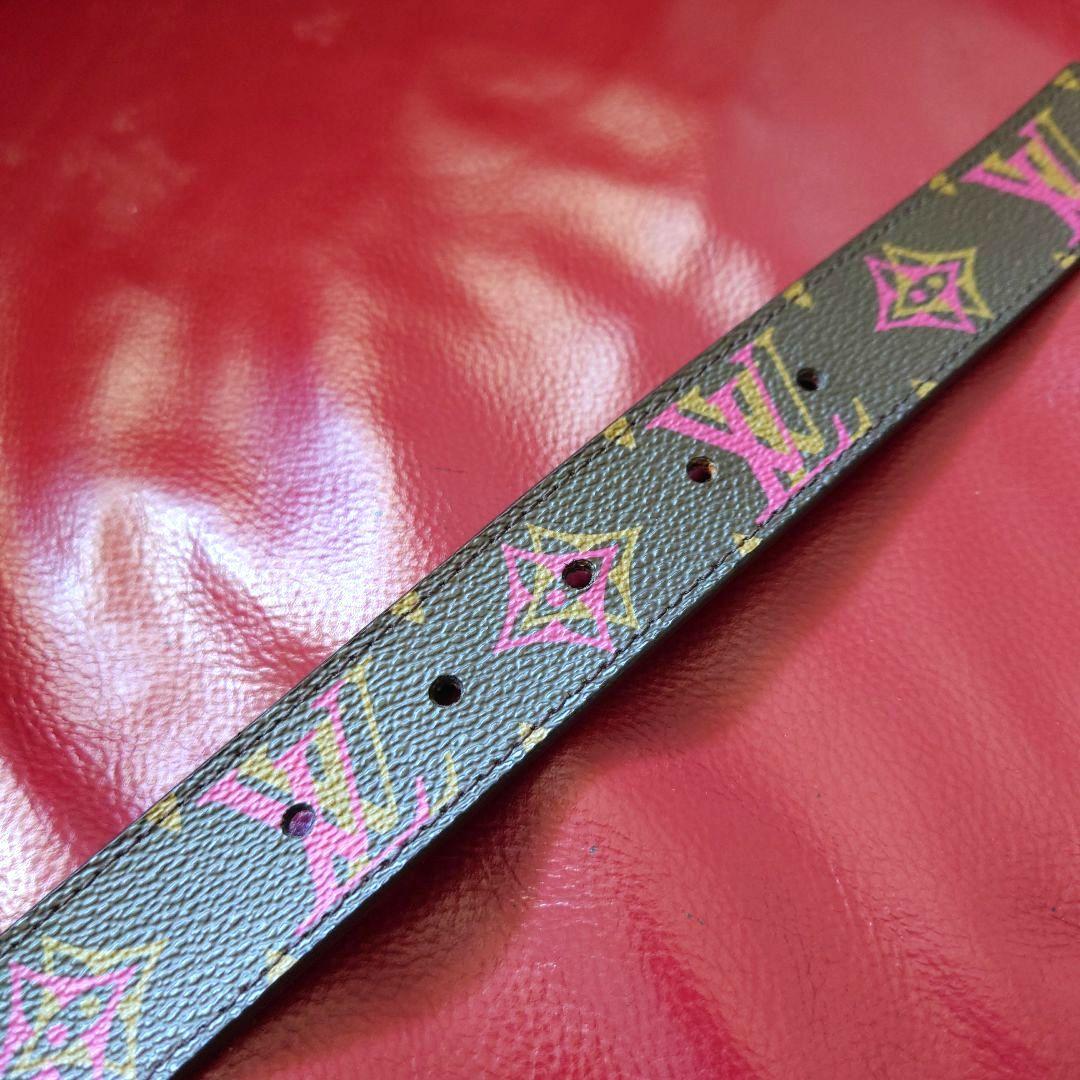 LOUIS VUITTON ルイヴィトン モノグラム サンチュール イニシャル