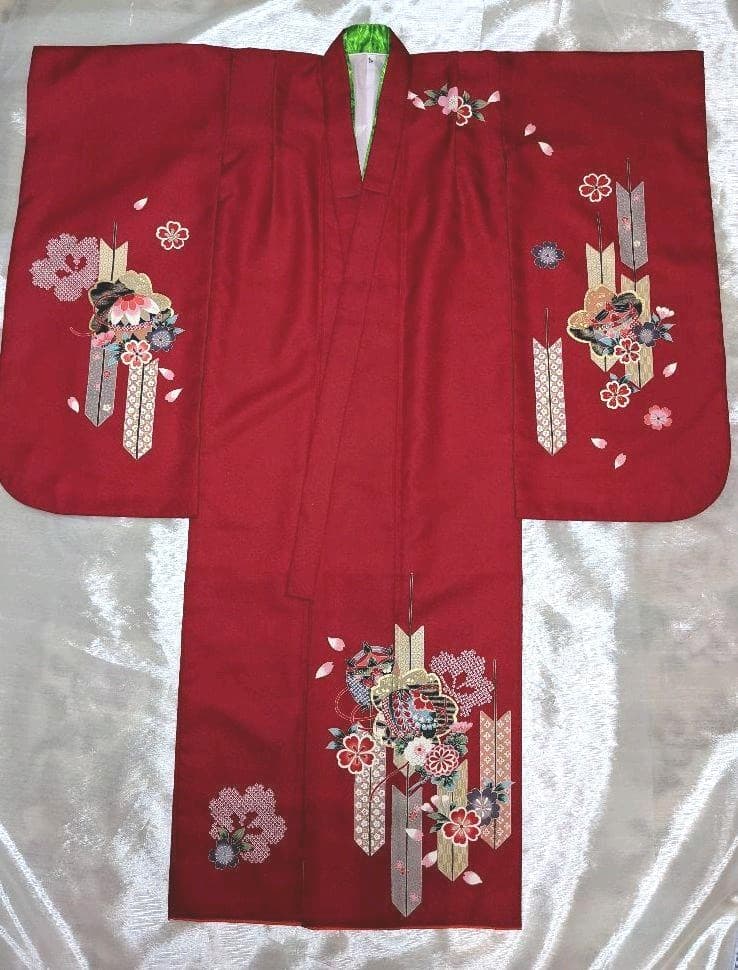 7歳用　着物　七五三 L5