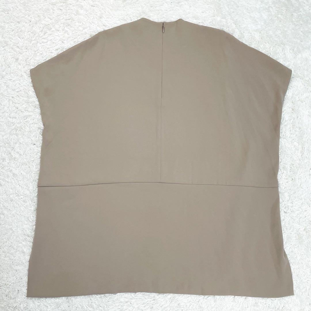 ENFOLD PEダブルクロス Square Tie PULLOVER ベージュ