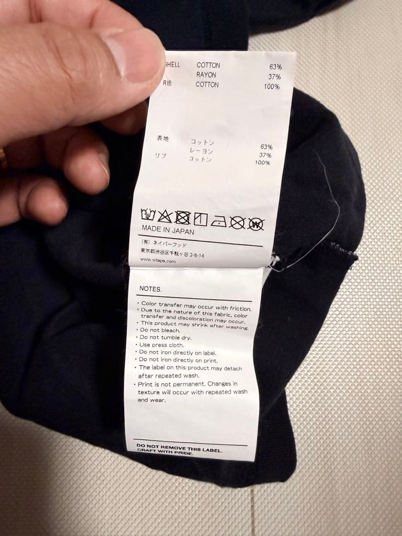 【美品】WTAPS QB / LS / RACO. ERA 24SS