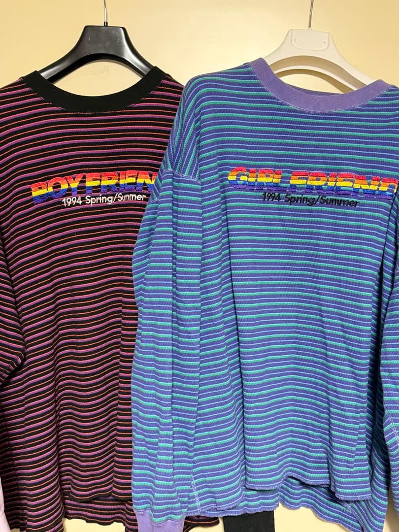 トップス Dairiku girlfriend boyfriend set