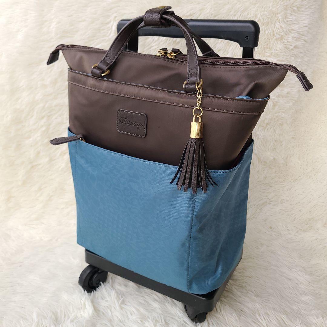 【SWANY】スワニー　キャリーバッグ　ショッピングバック　4輪