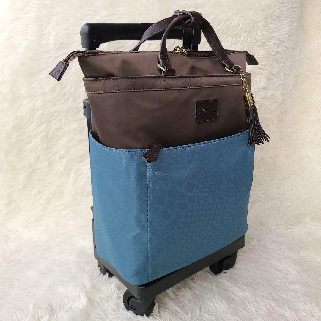 【SWANY】スワニー　キャリーバッグ　ショッピングバック　4輪