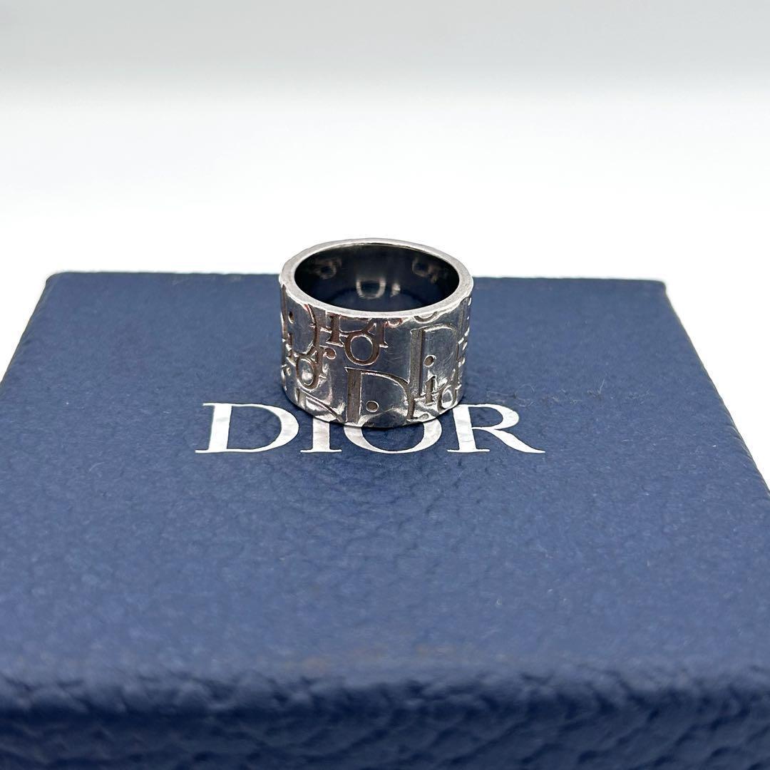【希少】DIOR トロッター ヴィンテージリング　Ag925 12号