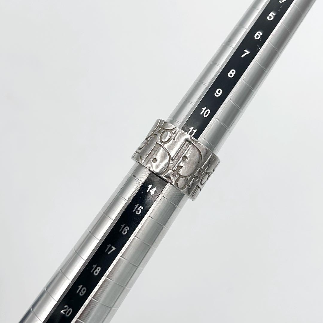 【希少】DIOR トロッター ヴィンテージリング　Ag925 12号