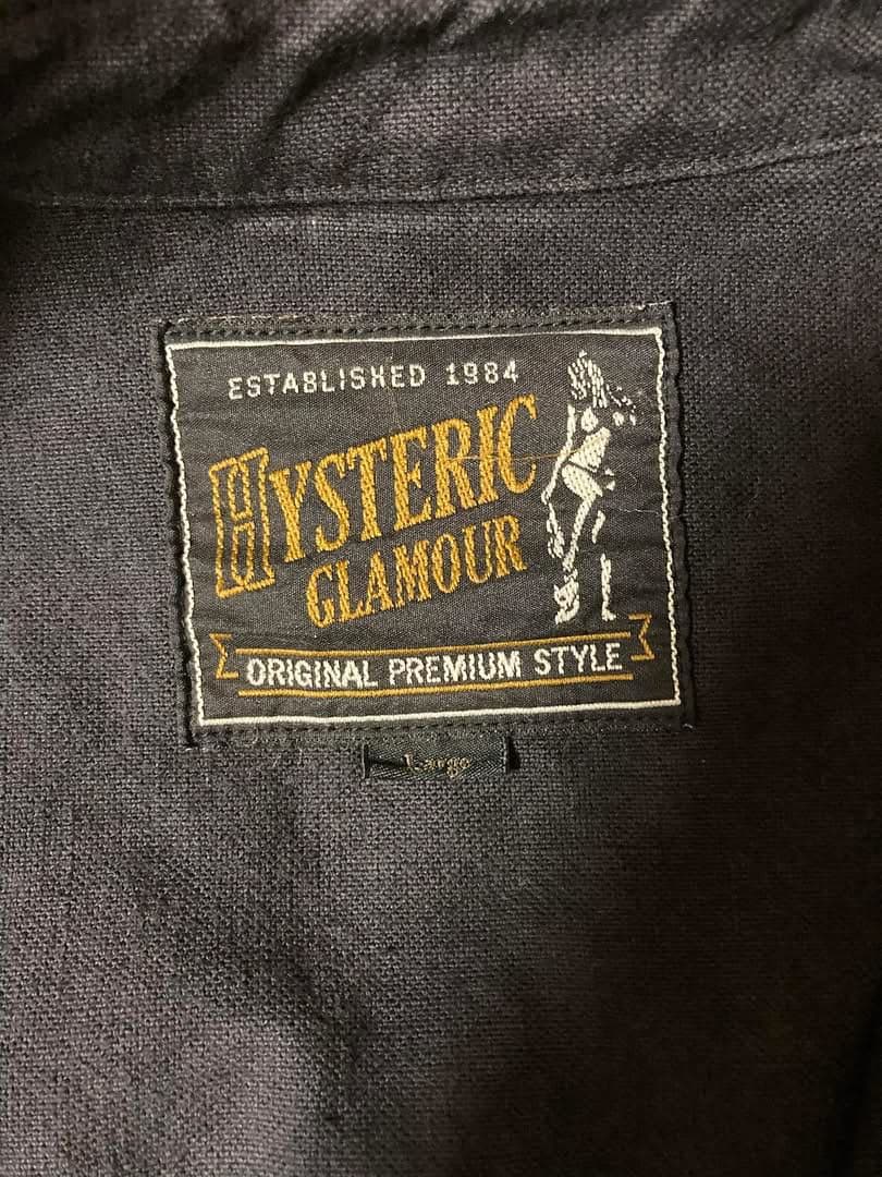HYSTERIC GLAMOUR プリントジャケット グレー