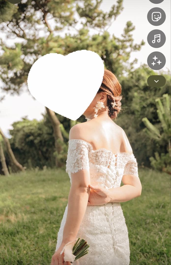 coussinet　クシネ　モア　前撮り　結婚式　ピアス