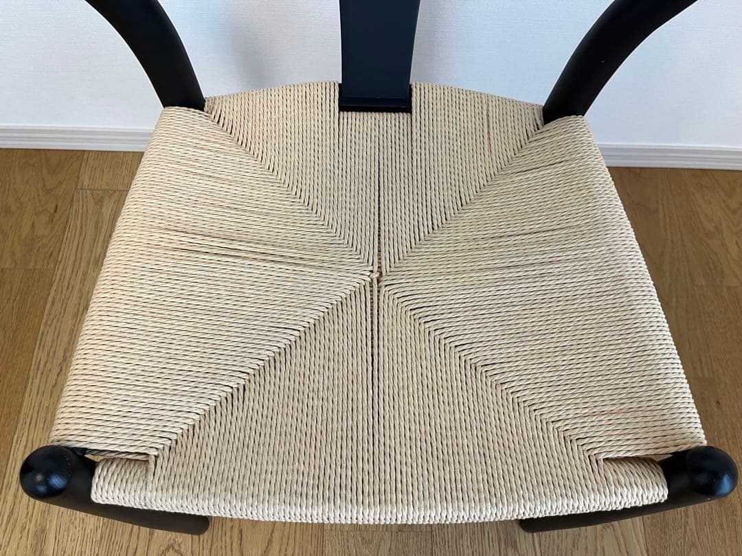 【2脚セット】カールハンセン&サン Yチェア リプロダクト ブラック