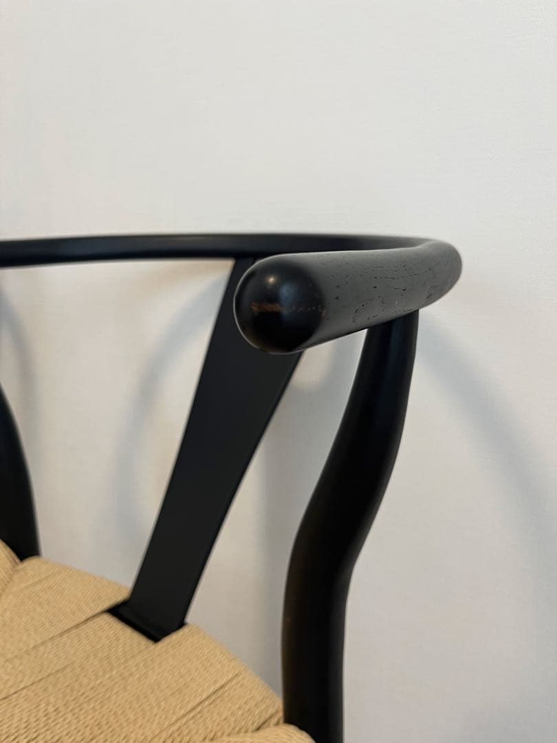 【2脚セット】カールハンセン&サン Yチェア リプロダクト ブラック